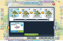 Artificial Mountain @ Development stage. Acquisition of Construction Materials : * Geotextiles. Total Cost : 14 Megabucks.
