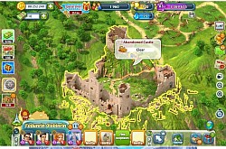 @ Mediterranean Paradise, began with rebuilding the Abandoned Castle.