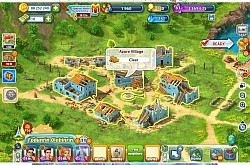 @ Mediterranean Paradise, started the task of rebuilding the Azure Village.