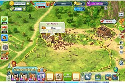 @ Cow Pasture. Began clearing of land and construction.
