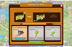 @ Cow Pasture, began acquisition of working tools needed for clearing and construction. Remaining Cost :  20 Megabucks.